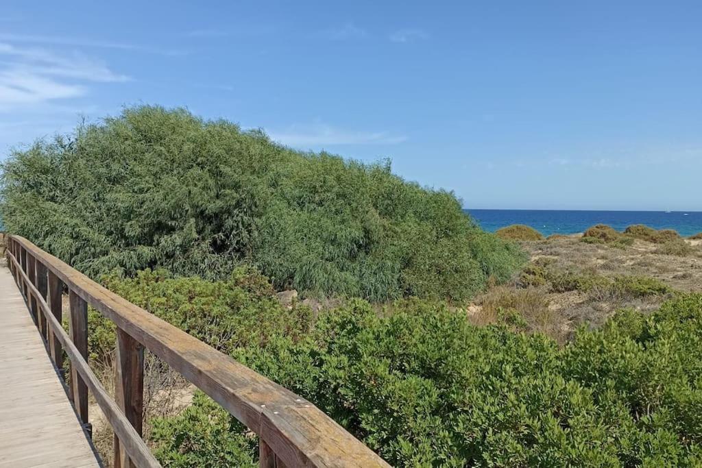 Bungalow En Primera Linea Del Mar Arenales del Sol Exteriör bild